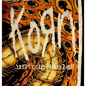 Vintage Untouchables Korn Band Tee black t-shirt